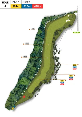 Bahnkarte Bahn 4, Par 5