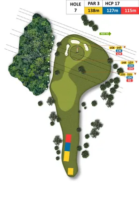Bahnkarte Bahn 7, Par 3